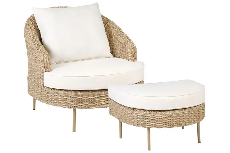 Napa Ulkotuoli, Luonnollinen/Beige/Valkoinen