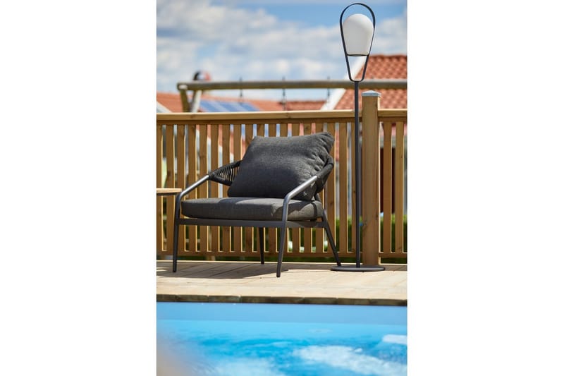 Nojatuoli Hillerstorp Ekeryd 2 kpl Antrasiitinharmaa - Puutarhakalusteet - Puutarhatuoli - Ulkotilan nojatuolit