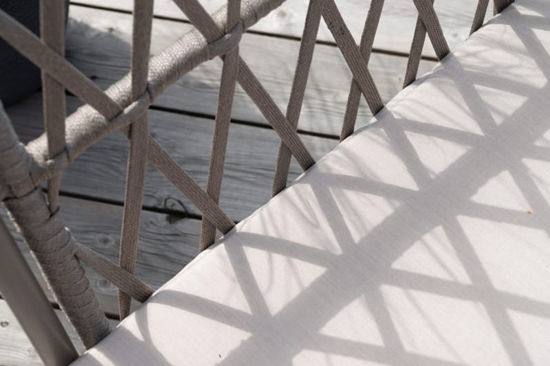 Nojatuoli Hillerstorp Jet Set Lounge - Beige - Puutarhakalusteet - Puutarhatuoli - Ulkotilan nojatuolit