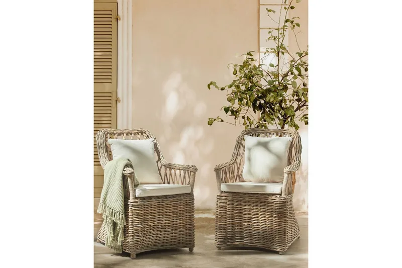 Nojatuolipaketti, 2 kpl Maros II - Puutarhakalusteet - Puutarhatuoli - Karmituoli ulos