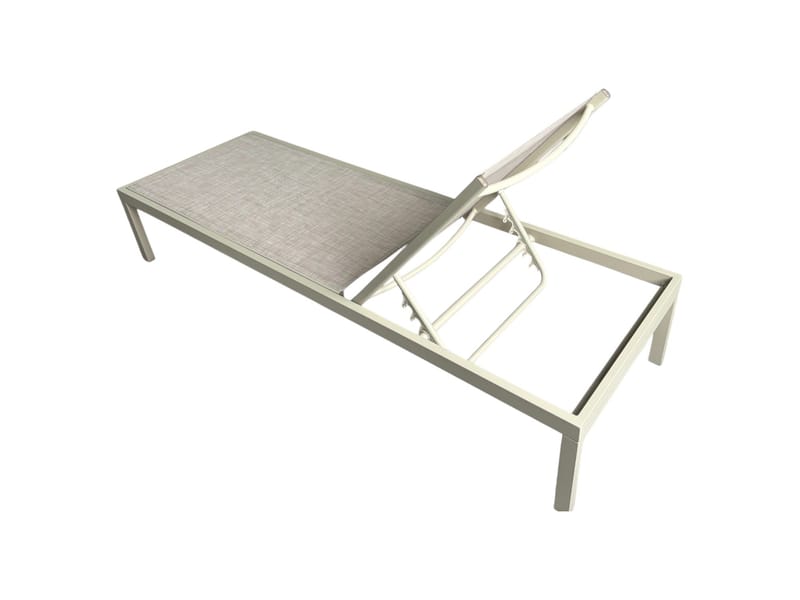 Palermo Aurinkovuode Ulkona - Beige - Puutarhakalusteet - Puutarhatuoli - Aurinkotuoli