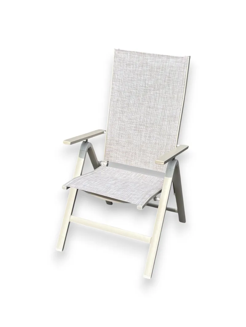 Palermo Ulkono nojatuoli 3-asentoinen taitettava, Korallihiekka