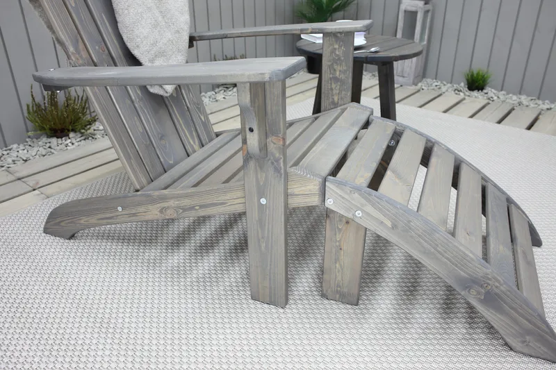 Jakkara Cranston - Harmaa - Puutarhakalusteet - Puutarhatuoli - Parveketuoli & taittotuoli ulos