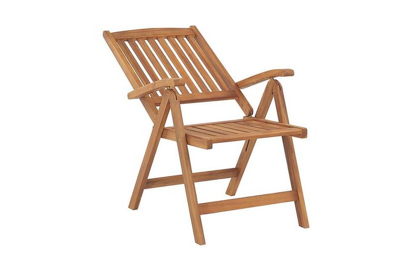 Java Puutarhatuoli 2 kpl Akaasia Vaaleanruskea - Puu/Luonnonväri - Puutarhakalusteet - Puutarhatuoli - Parveketuoli & taittotuoli ulos