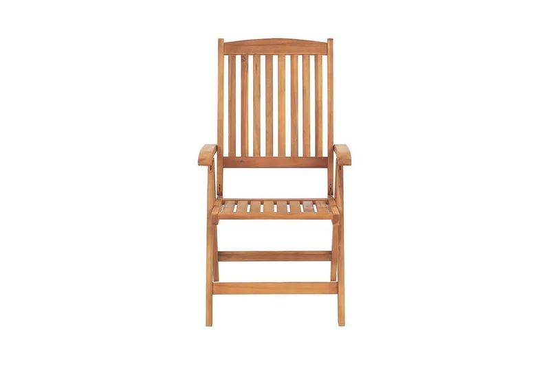 Java Puutarhatuoli 2 kpl Akaasia Vaaleanruskea - Puu/Luonnonväri - Puutarhakalusteet - Puutarhatuoli - Parveketuoli & taittotuoli ulos