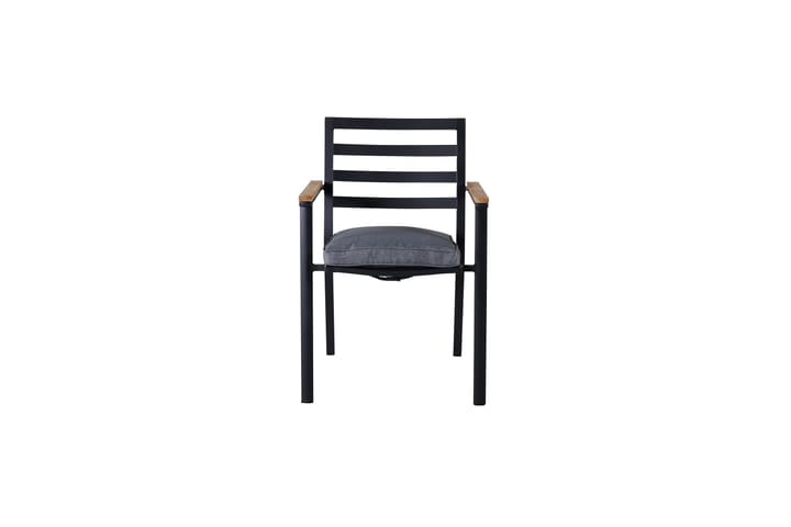 Käsinojallinen tuoli Brasilia Pinottava Musta - Venture Home - Karmituoli ulos - Parveketuoli & taittotuoli ulos - Ulkotilan ruokatuoli