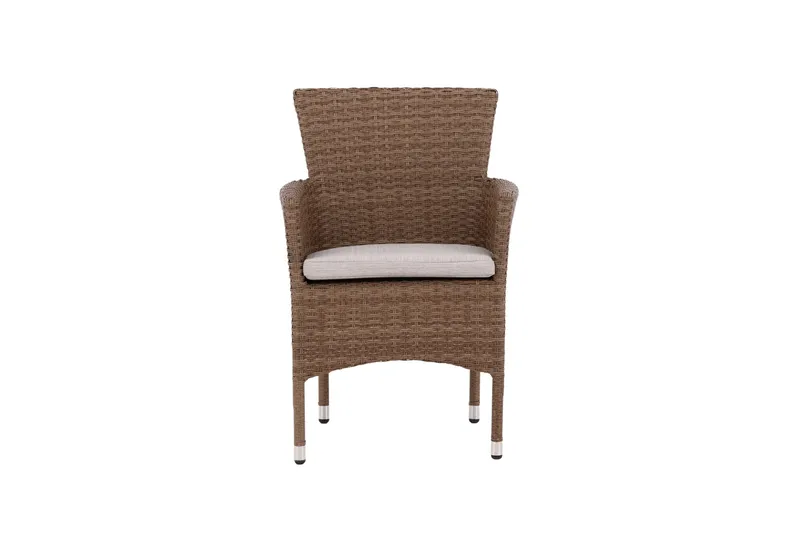 Käsinojallinen tuoli Malina, Ruskea