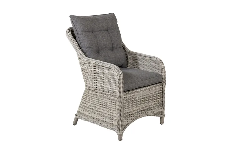 Käsinojallinen tuoli Vikelund, Harmaa