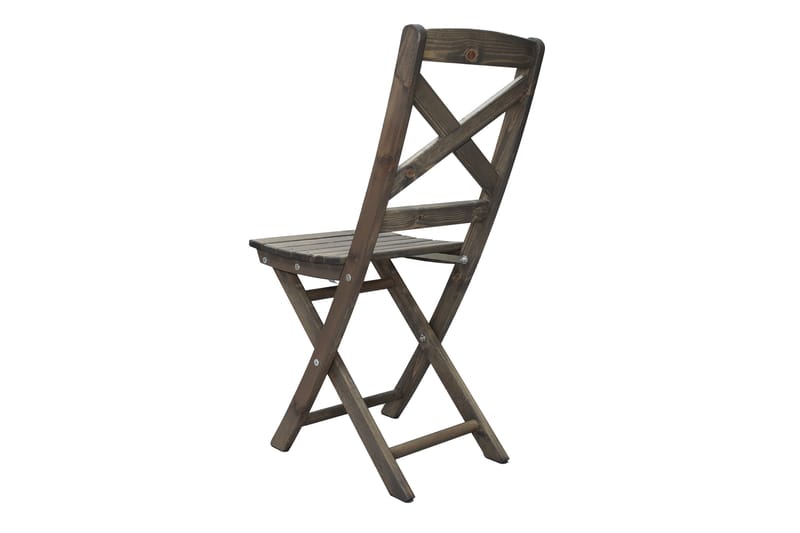 Klaffituoli Edilma - Harmaa - Puutarhakalusteet - Puutarhatuoli - Parveketuoli & taittotuoli ulos