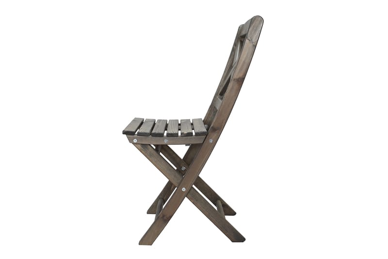 Klaffituoli Edilma - Harmaa - Puutarhakalusteet - Puutarhatuoli - Parveketuoli & taittotuoli ulos