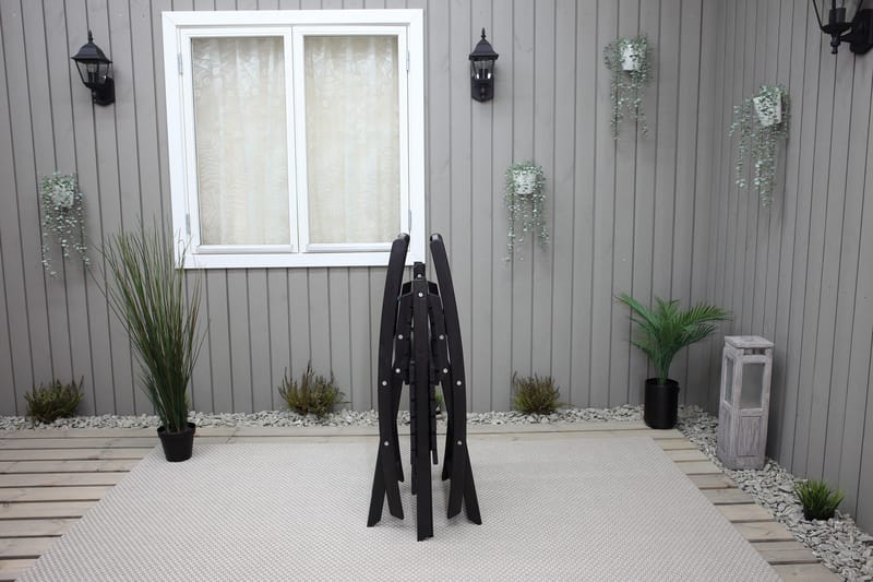 Klaffituoli Edilma - Tummanruskea - Puutarhakalusteet - Puutarhatuoli - Parveketuoli & taittotuoli ulos