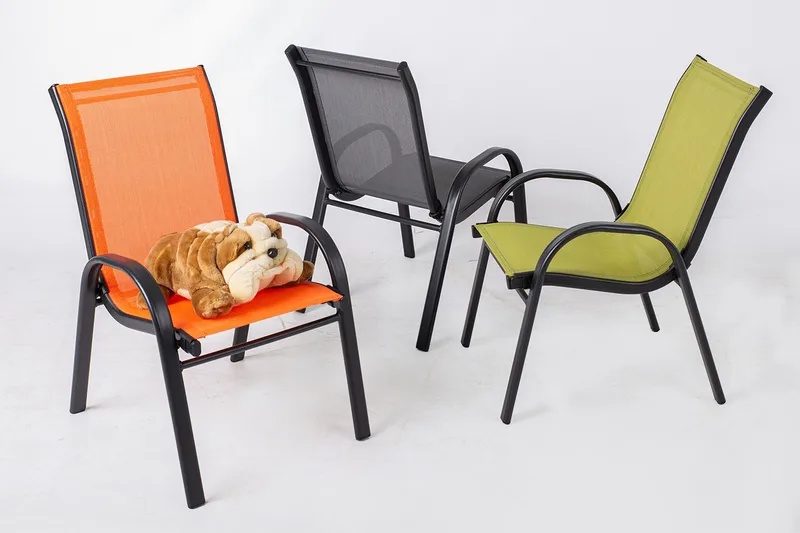 LaKivituoli Dublin Kid - Musta/Harmaa - Puutarhakalusteet - Puutarhatuoli - Parveketuoli & taittotuoli ulos