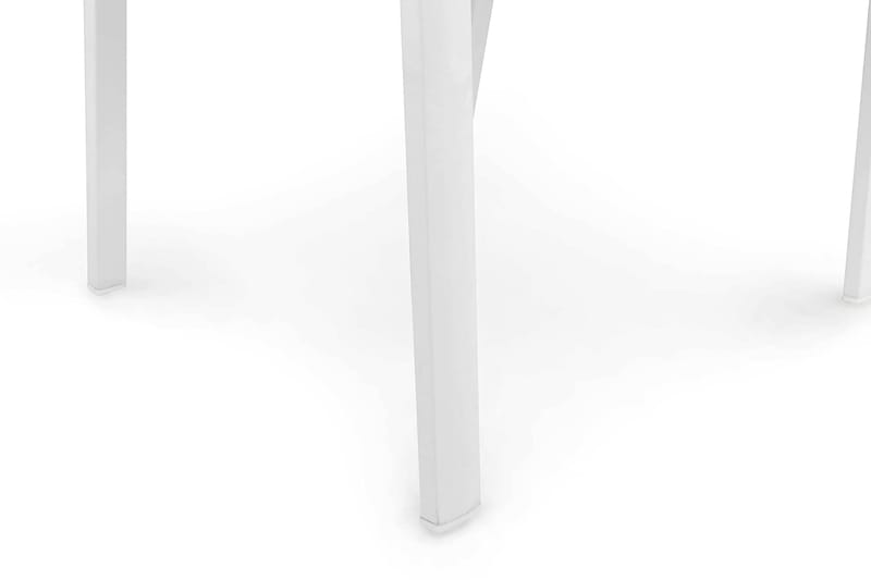 Oliver ulkokäsinojatuoli tyynyllä - Valkoinen/teakki/harmaa - Puutarhakalusteet - Puutarhatuoli - Parveketuoli & taittotuoli ulos