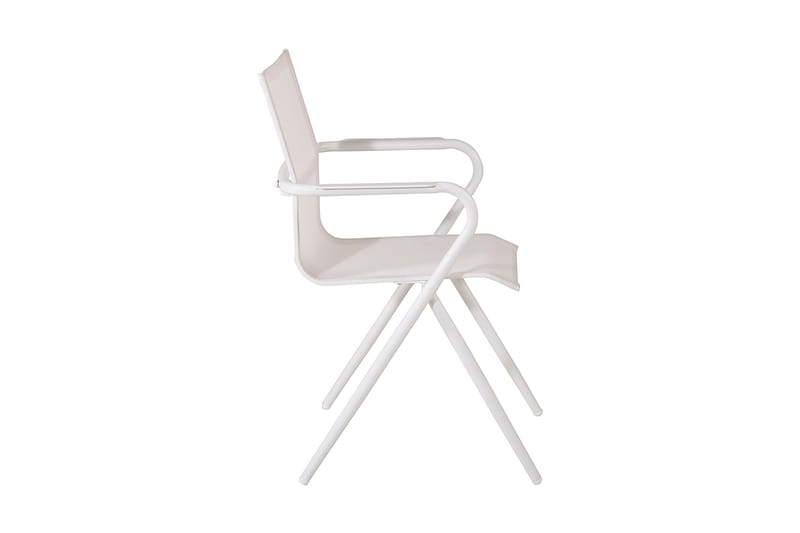 Ruokatuoli Alina - Valkoinen - Puutarhakalusteet - Puutarhatuoli - Parveketuoli & taittotuoli ulos