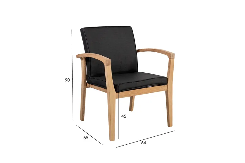 Tuoli Royal - Puutarhakalusteet - Puutarhatuoli - Parveketuoli & taittotuoli ulos