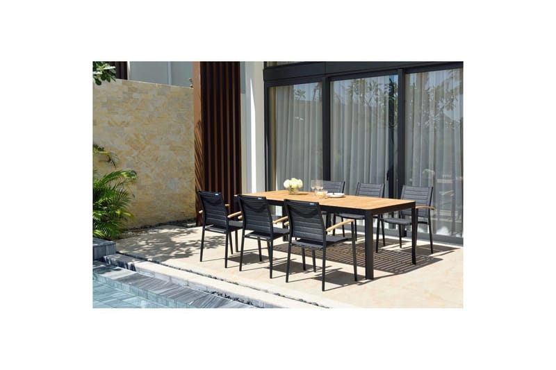 Pinottava nojatuoli Lifestyle Garden Portals lite 4 - Puutarhakalusteet - Puutarhatuoli - Karmituoli ulos