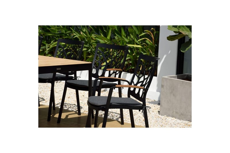 Pinottava nojatuoli Lifestyle Garden Portals tree 4-pakkaus - Puutarhakalusteet - Puutarhatuoli - Karmituoli ulos