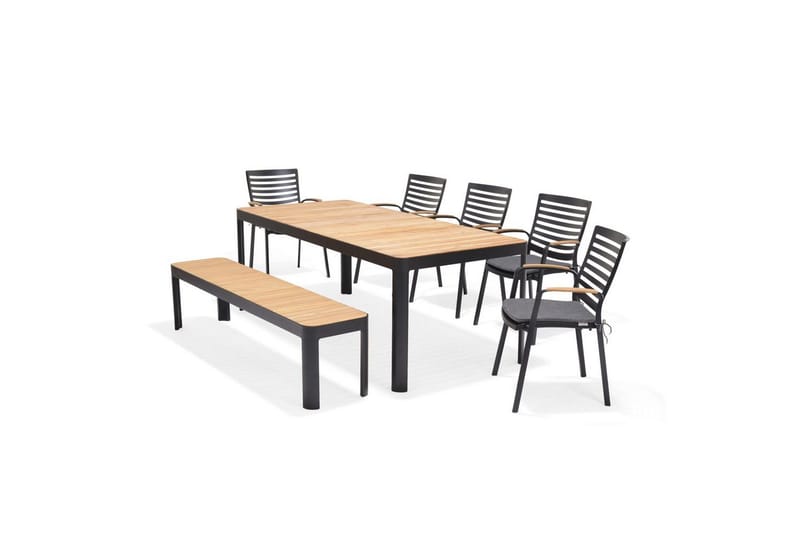 Pinottava nojatuoli Lifestyle Garden Portals carver 4 - Puutarhakalusteet - Puutarhatuoli - Karmituoli ulos