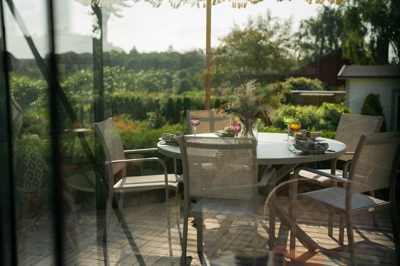 Pinottava tuoli Hillerstorp Hånger - Hiekka - Puutarhakalusteet - Puutarhatuoli - Karmituoli ulos