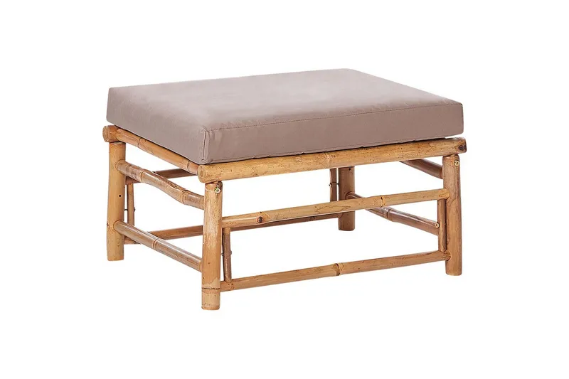 Puutarhajalkarahi Cerreto Beige/vaalea puu, Beige/vaalea puu