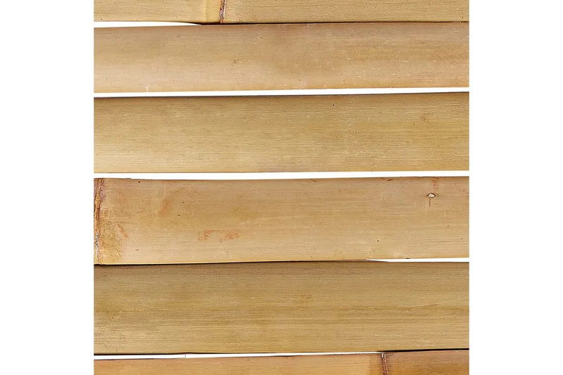 Puutarhajalkarahi Cerreto Valkoinen/vaalea puu - Valkoinen/vaalea puu - Puutarhakalusteet - Puutarhatuoli - Jalkarahi & jakkara ulkokäyttöön