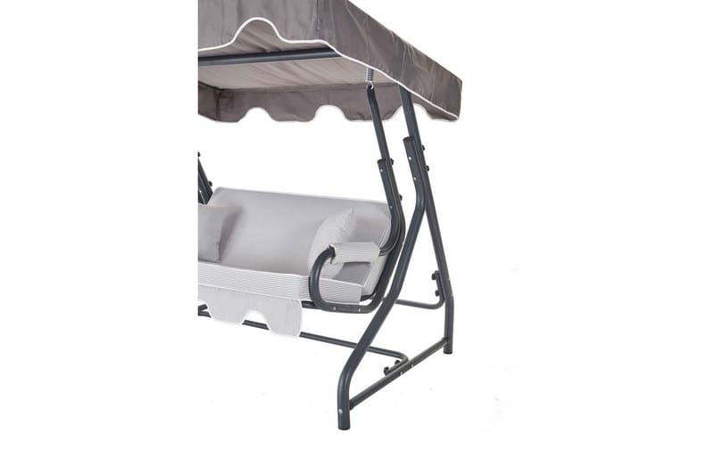 Puutarhan kaksinkertainen keinutuoli Laziuki (170 x 165 x 110 cm) Monivärinen - Monivärinen - Puutarhakalusteet - Puutarhatuoli - Riipputuoli