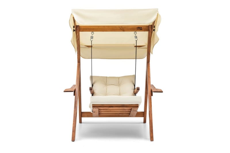 Puutarhan yksittäinen keinutuoli Limca Keinu Kerma - Kerma - Puutarhakalusteet - Puutarhatuoli - Riipputuoli