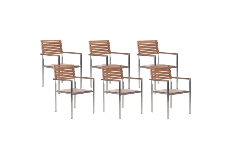 Puutarhatuoli, setti 6 Viareggio, undefined