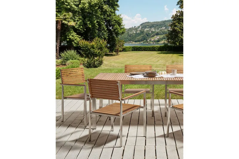 Puutarhatuoli, setti 6 Viareggio - Puutarhakalusteet - Puutarhatuoli - Karmituoli ulos