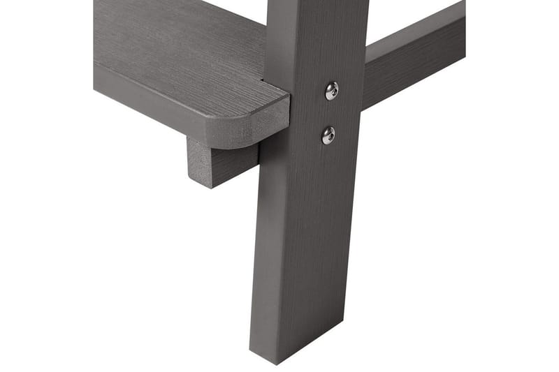 Puutarhatuoli Adirondack - Harmaa, 58x71x124 cm - Puutarhakalusteet - Puutarhatuoli - Karmituoli ulos