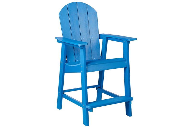 Puutarhatuoli Adirondack - Sininen, 58x71x124 cm - Puutarhakalusteet - Puutarhatuoli - Karmituoli ulos