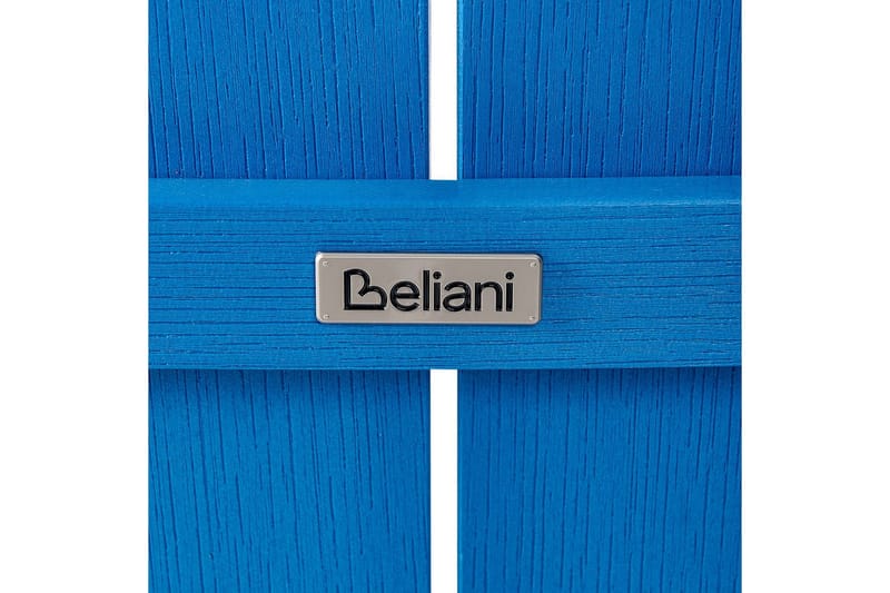 Puutarhatuoli Adirondack - Sininen, 58x71x124 cm - Puutarhakalusteet - Puutarhatuoli - Karmituoli ulos