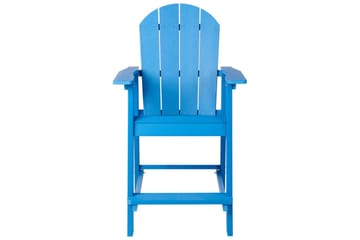 Puutarhatuoli Adirondack - Sininen, 58x71x124 cm - Puutarhakalusteet - Puutarhatuoli - Karmituoli ulos