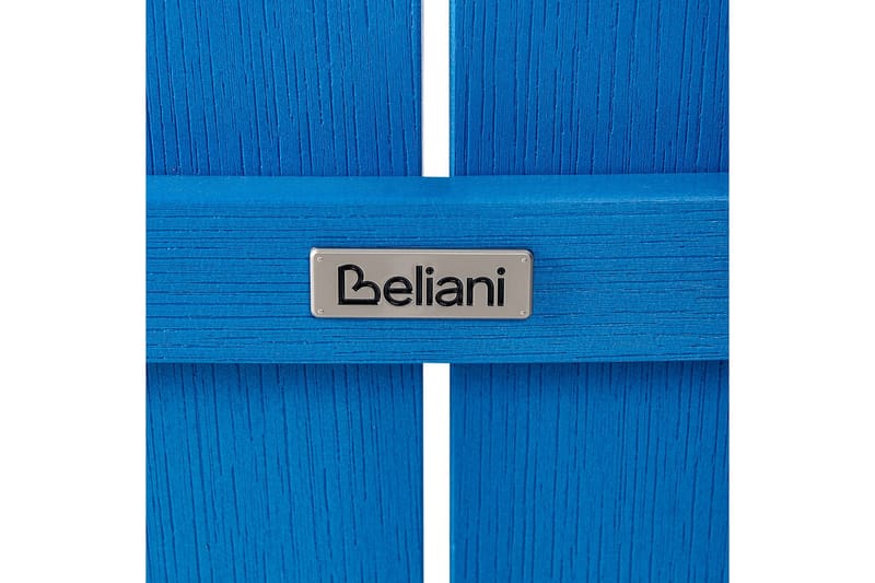 Puutarhatuoli Adirondack - Sininen, 58x71x124 cm - Puutarhakalusteet - Puutarhatuoli - Karmituoli ulos