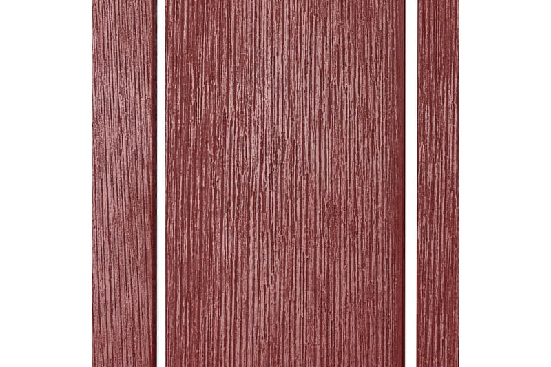 Puutarhatuoli Adirondack - Punainen, 58x71x124 cm - Puutarhakalusteet - Puutarhatuoli - Karmituoli ulos