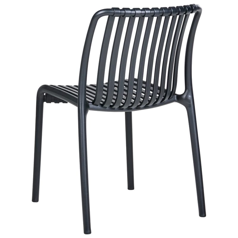 Puutarhatuoli Ariccia 4-pakkaus - Musta - Puutarhakalusteet - Puutarhatuoli - Karmituoli ulos