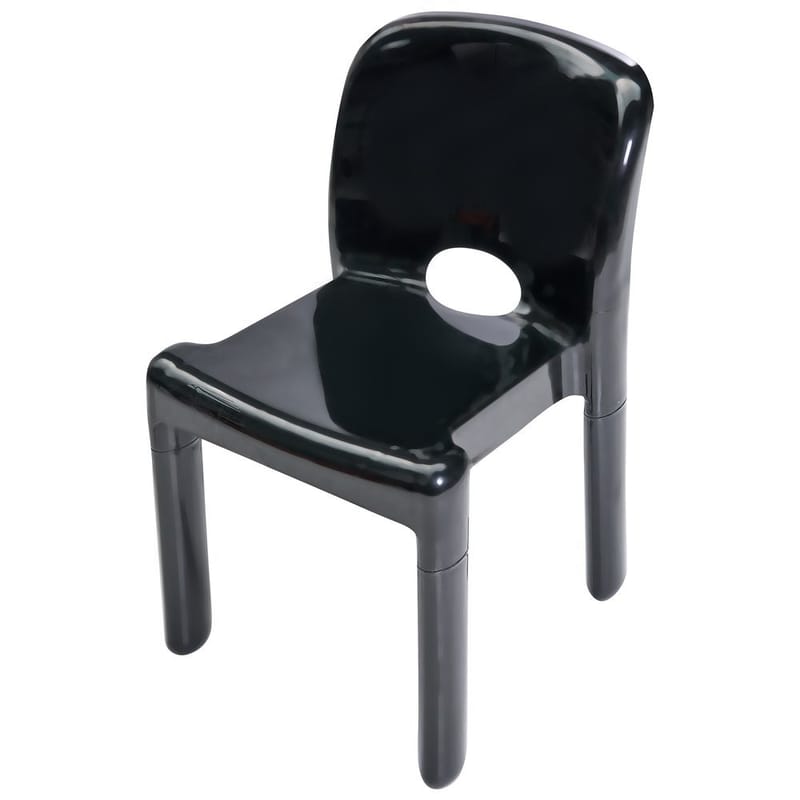 Puutarhatuoli Betim 4-pakkaus - Musta - Puutarhakalusteet - Puutarhatuoli - Karmituoli ulos