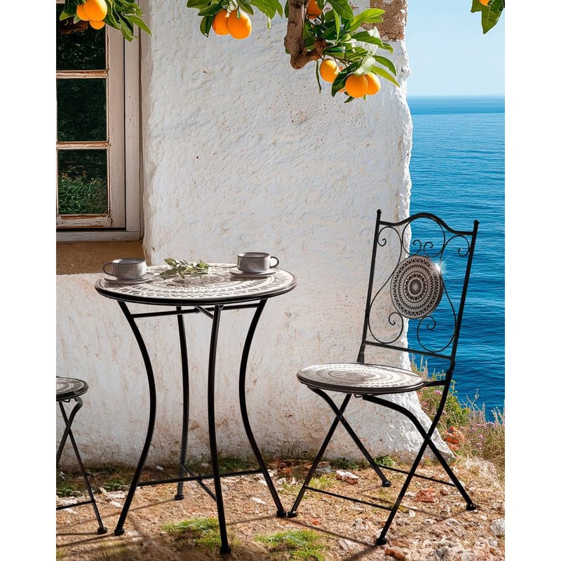 Puutarhatuoli Comiso 2-pakkaus - Puutarhakalusteet - Puutarhatuoli - Parveketuoli & taittotuoli ulos