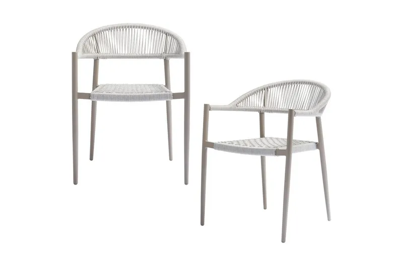 Puutarhatuoli Keltainen, 2:n setti, undefined