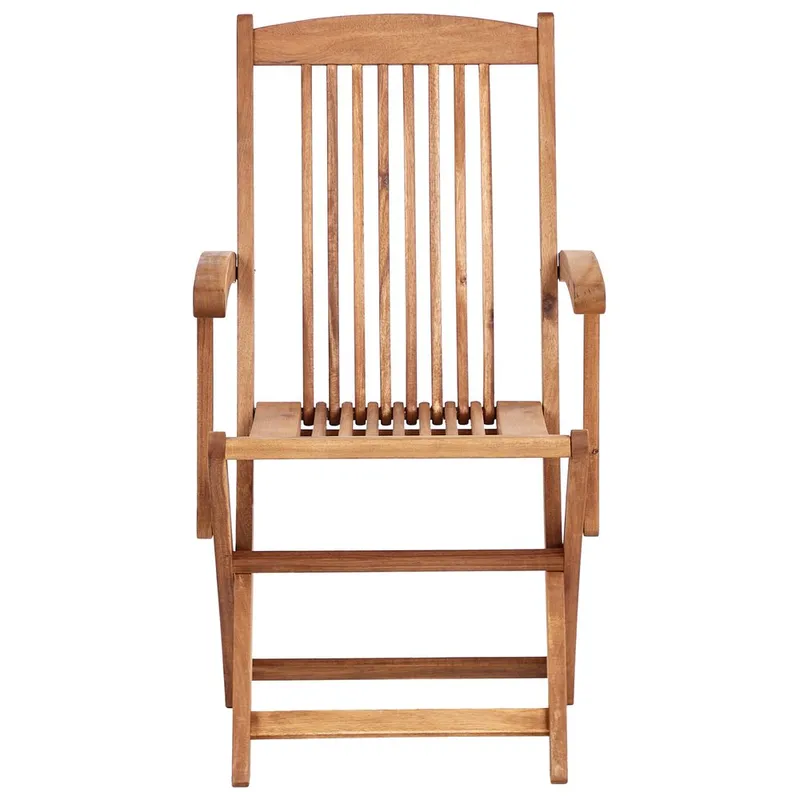 Puutarhatuoli Maui Premium 2-pakkaus - Vaalea puu, punainen - Puutarhakalusteet - Puutarhatuoli - Karmituoli ulos