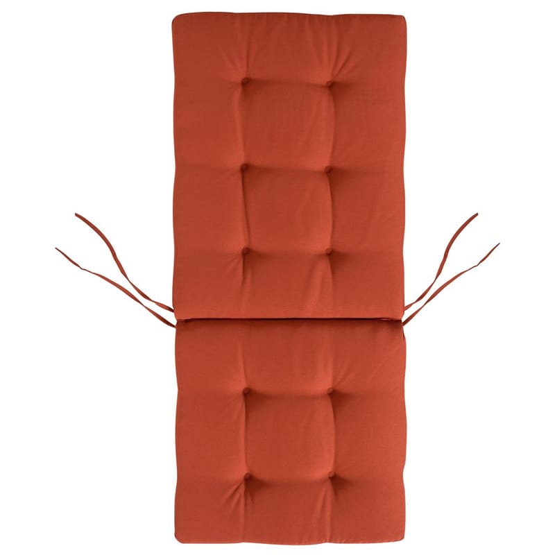 Puutarhatuoli Maui Premium 2-pakkaus - Vaalea puu, punainen - Puutarhakalusteet - Puutarhatuoli - Karmituoli ulos