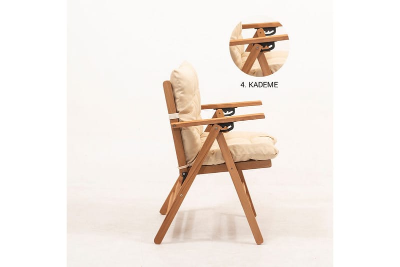 Puutarhatuoli Ruvin Kerma - Kerma - Puutarhakalusteet - Puutarhatuoli - Parveketuoli & taittotuoli ulos