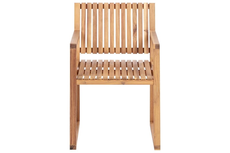 Puutarhatuoli Sassari II - Vaalea puu, sininen, valkoinen - Puutarhakalusteet - Puutarhatuoli - Karmituoli ulos