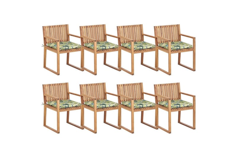 Puutarhatuoli Sassari II, Vaalea puu, vihreä