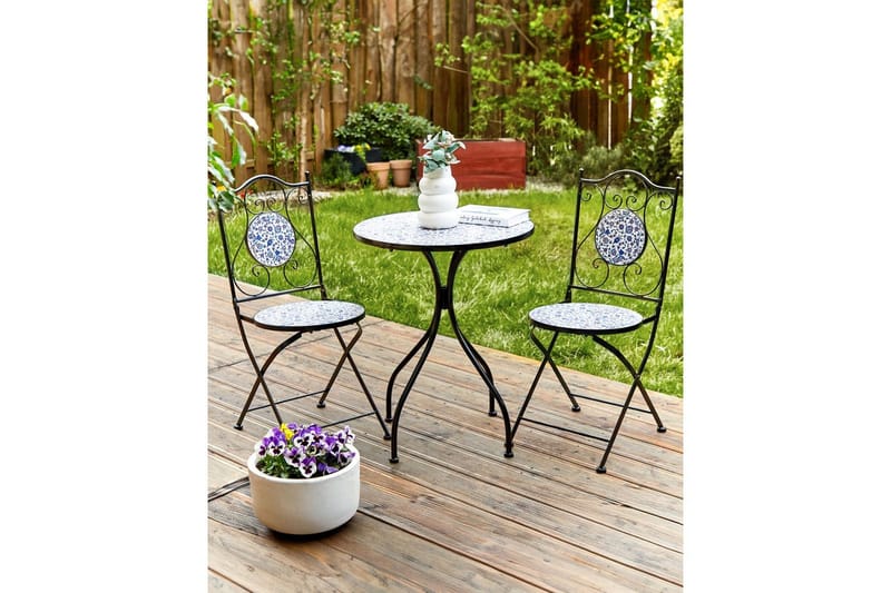 Puutarhatuolien sarja, 2 kpl Camprena - Puutarhakalusteet - Puutarhatuoli - Karmituoli ulos