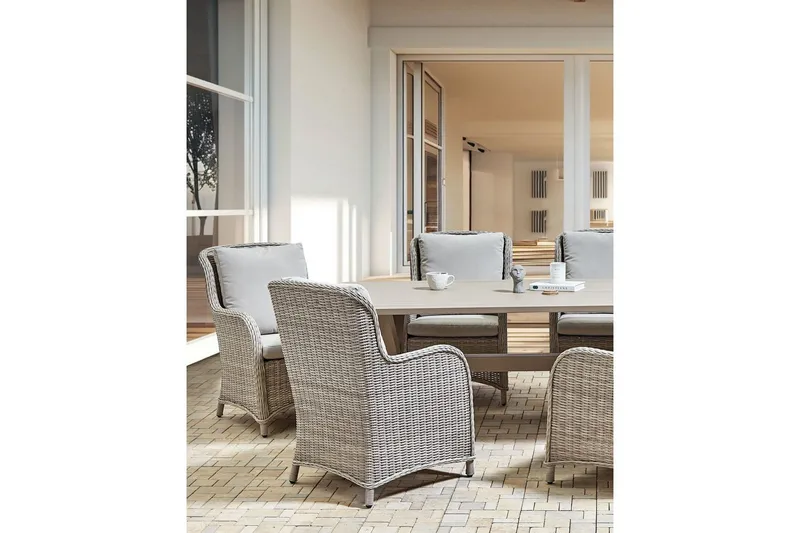 Puutarhatuolien sarja, 2 kpl Cascais - Puutarhakalusteet - Puutarhatuoli - Karmituoli ulos