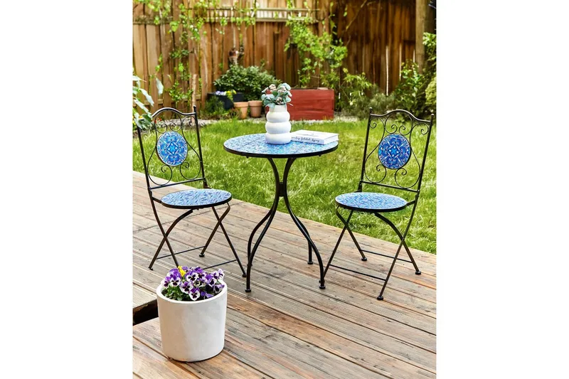 Puutarhatuolien sarja, 2 kpl Cigliano - Puutarhakalusteet - Puutarhatuoli - Karmituoli ulos