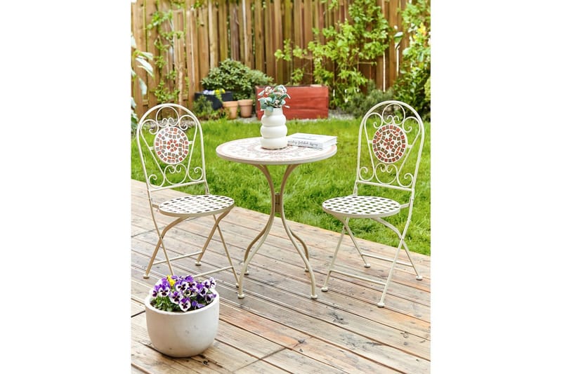 Puutarhatuolien sarja, 2 kpl Spello - Puutarhakalusteet - Puutarhatuoli - Parveketuoli & taittotuoli ulos