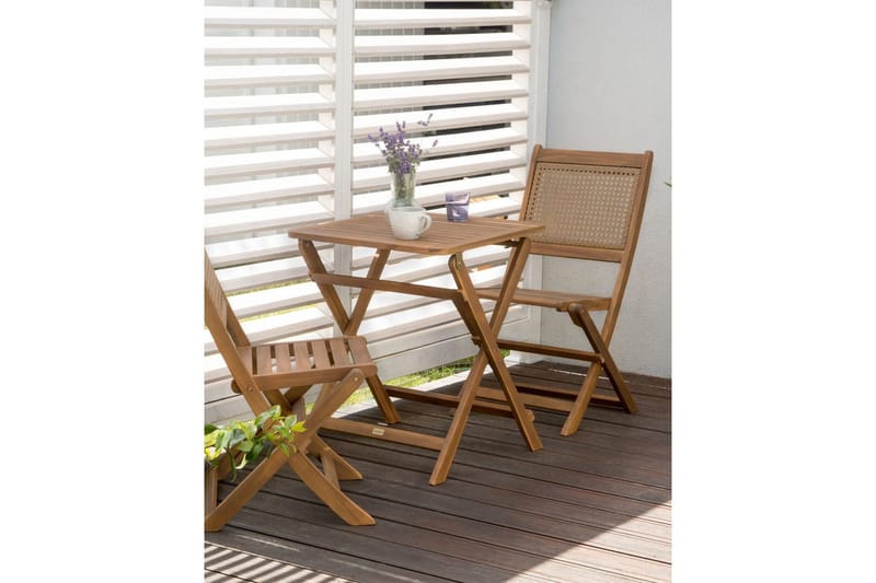 Puutarhatuolien sarja, 2 kpl Paraggi - Puutarhakalusteet - Puutarhatuoli - Parveketuoli & taittotuoli ulos