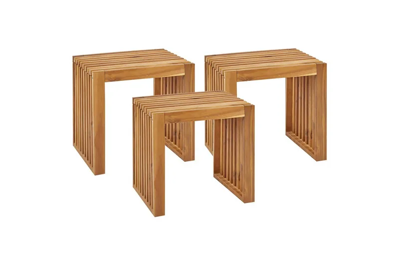 Puutarhatuolien sarja, 3 kpl Bellano, undefined